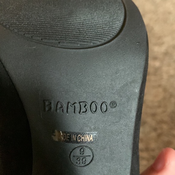 Bamboo heels - Picture 6 of 7